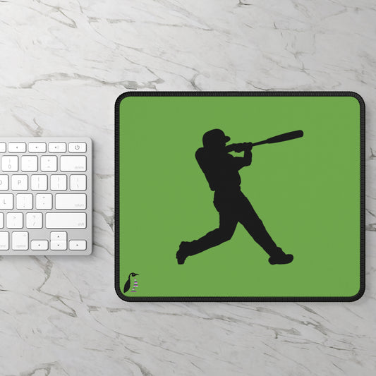 Gaming Mouse Pad: Baseball Green