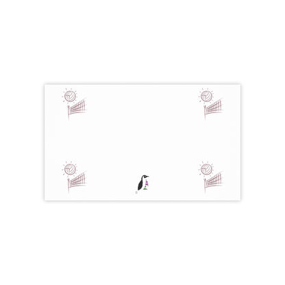 Post-it® Note Pads: Volleyball White