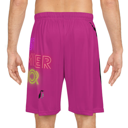 Basketball Shorts: Dance Pink