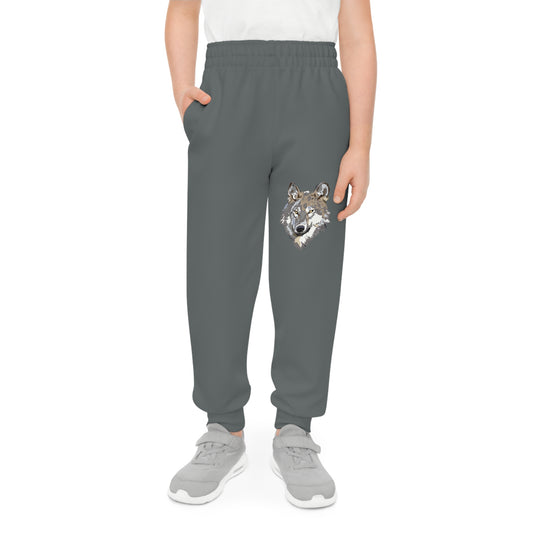 Youth Joggers: Wolves Dark Grey