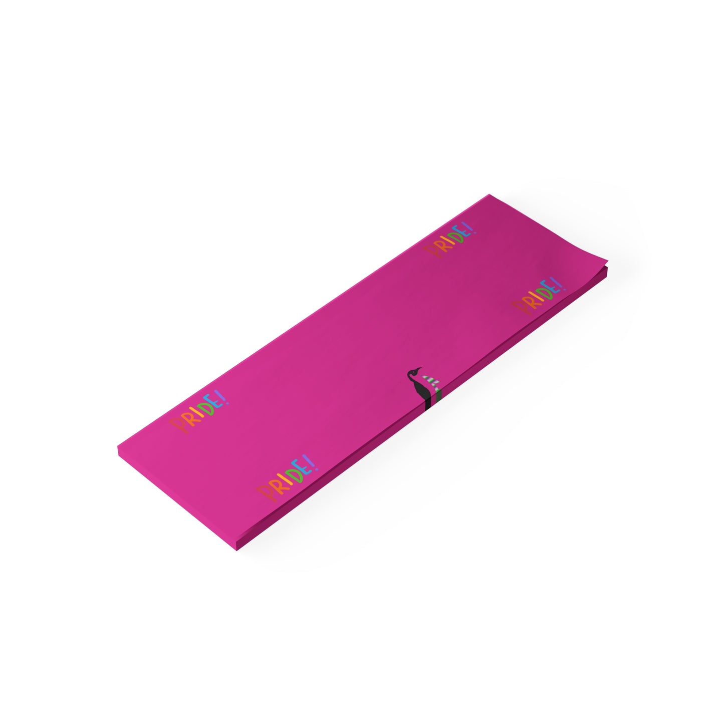 Post-it® Note Pads: LGBTQ Pride Pink