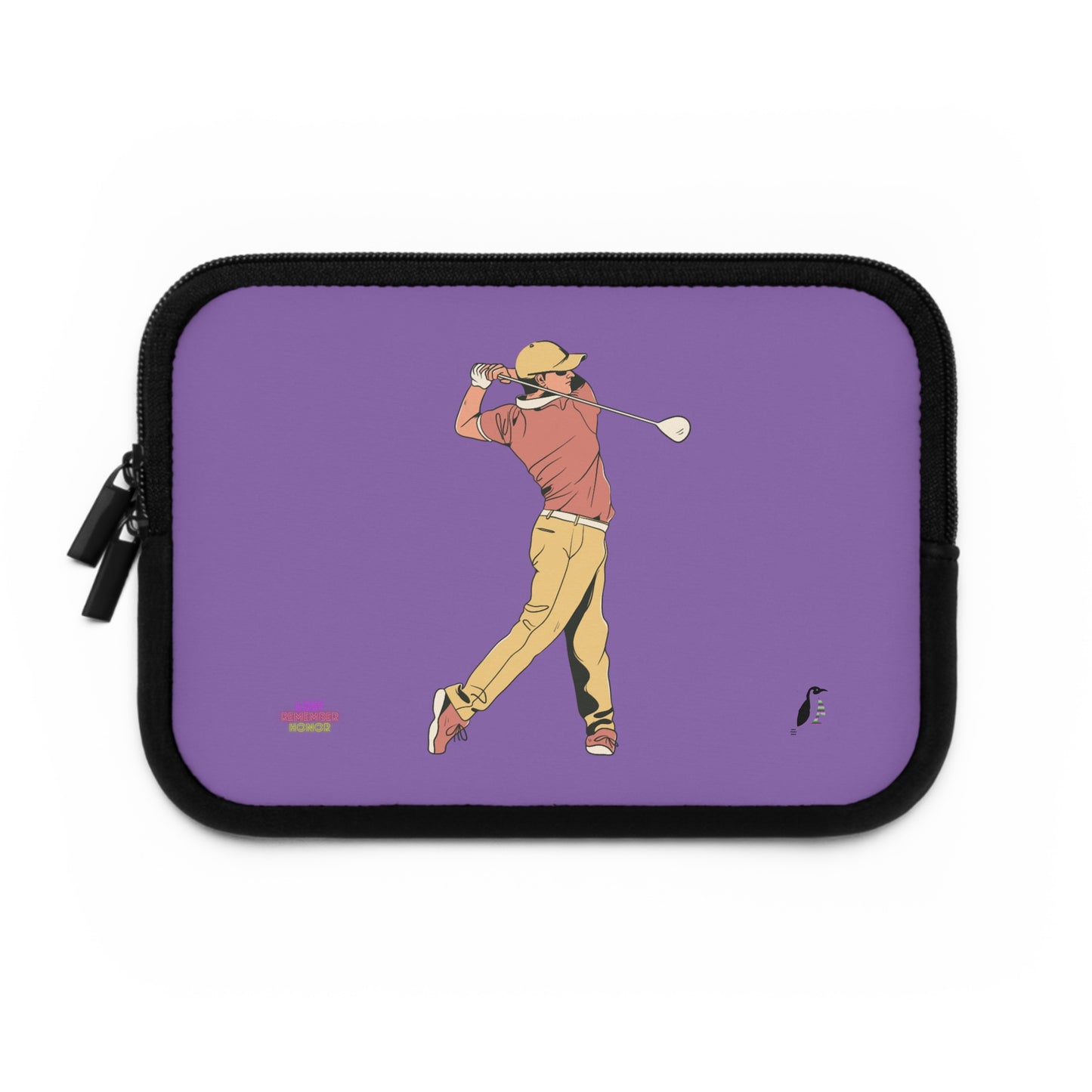 Laptop Sleeve: Golf Lite Purple