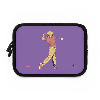 Laptop Sleeve: Golf Lite Purple