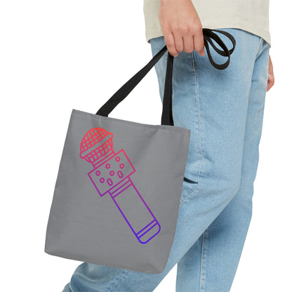 Tote Bag: Music Grey