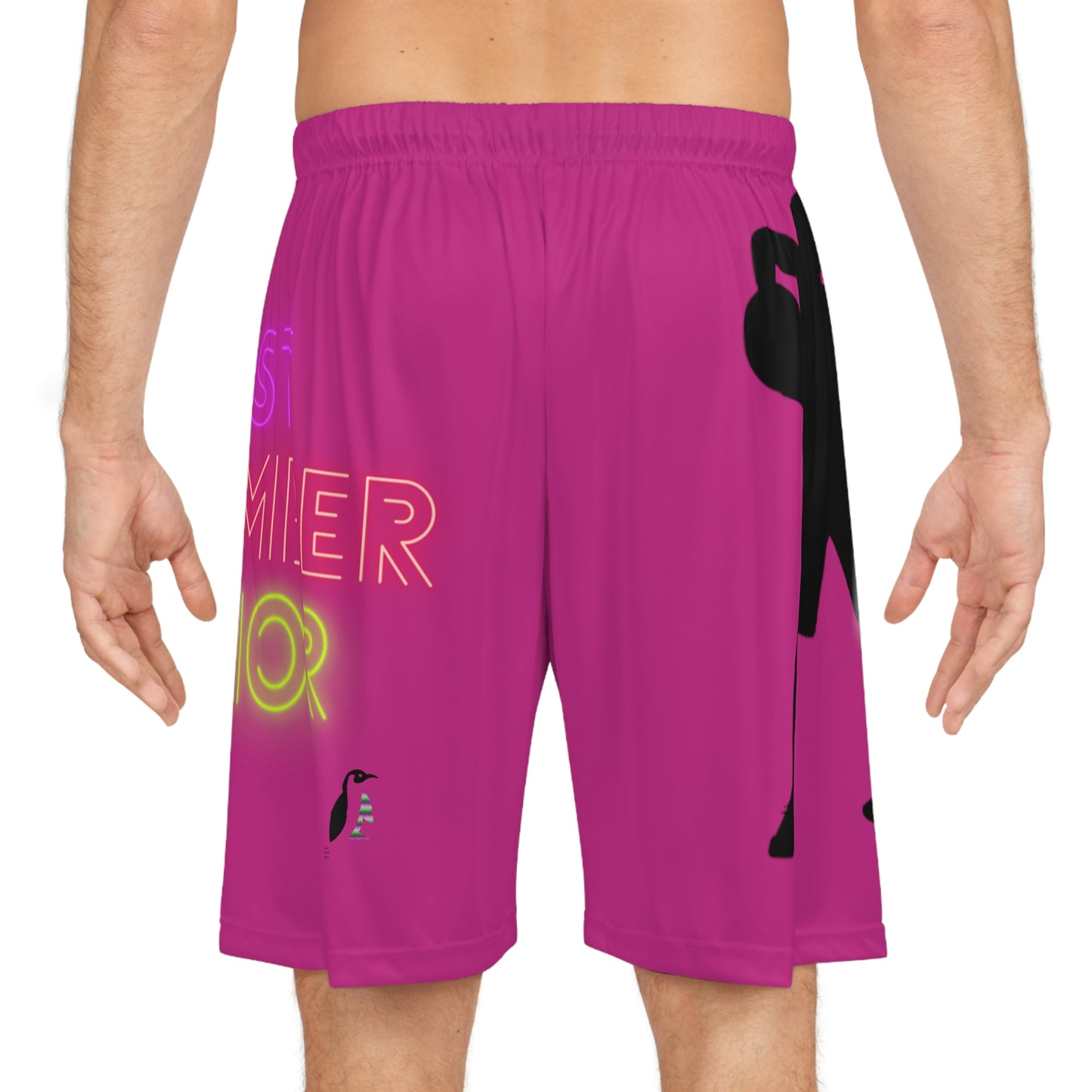 Basketball Shorts: Basketball Pink