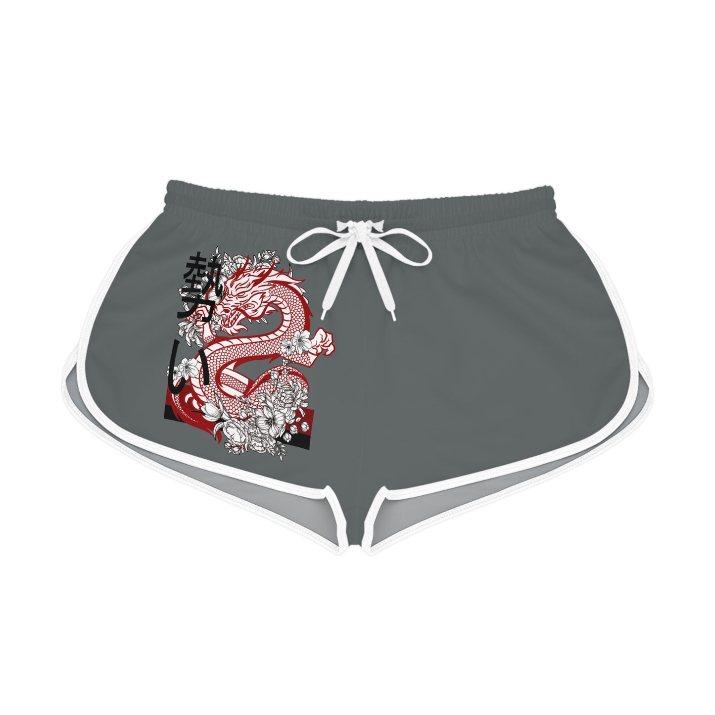 Women's Relaxed Shorts: Dragons Dark Grey