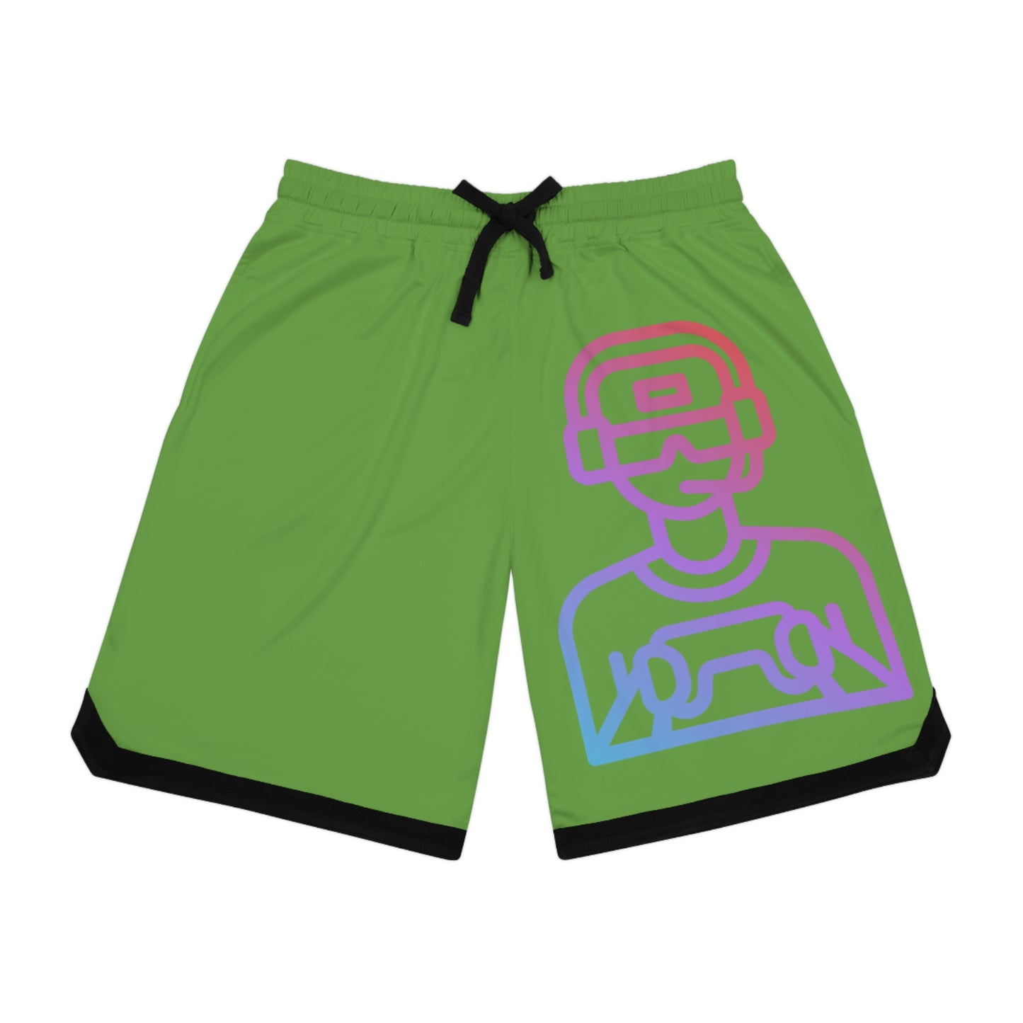 Basketball Rib Shorts: Gaming Green