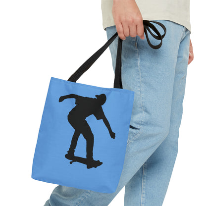 Tote Bag: Skateboarding Lite Blue