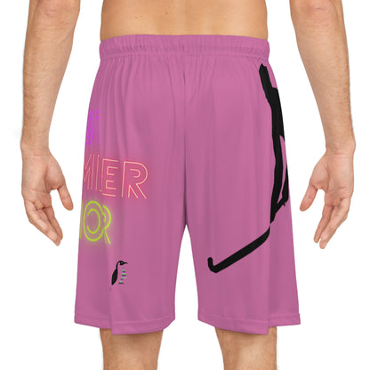 Basketball Shorts: Hockey Lite Pink