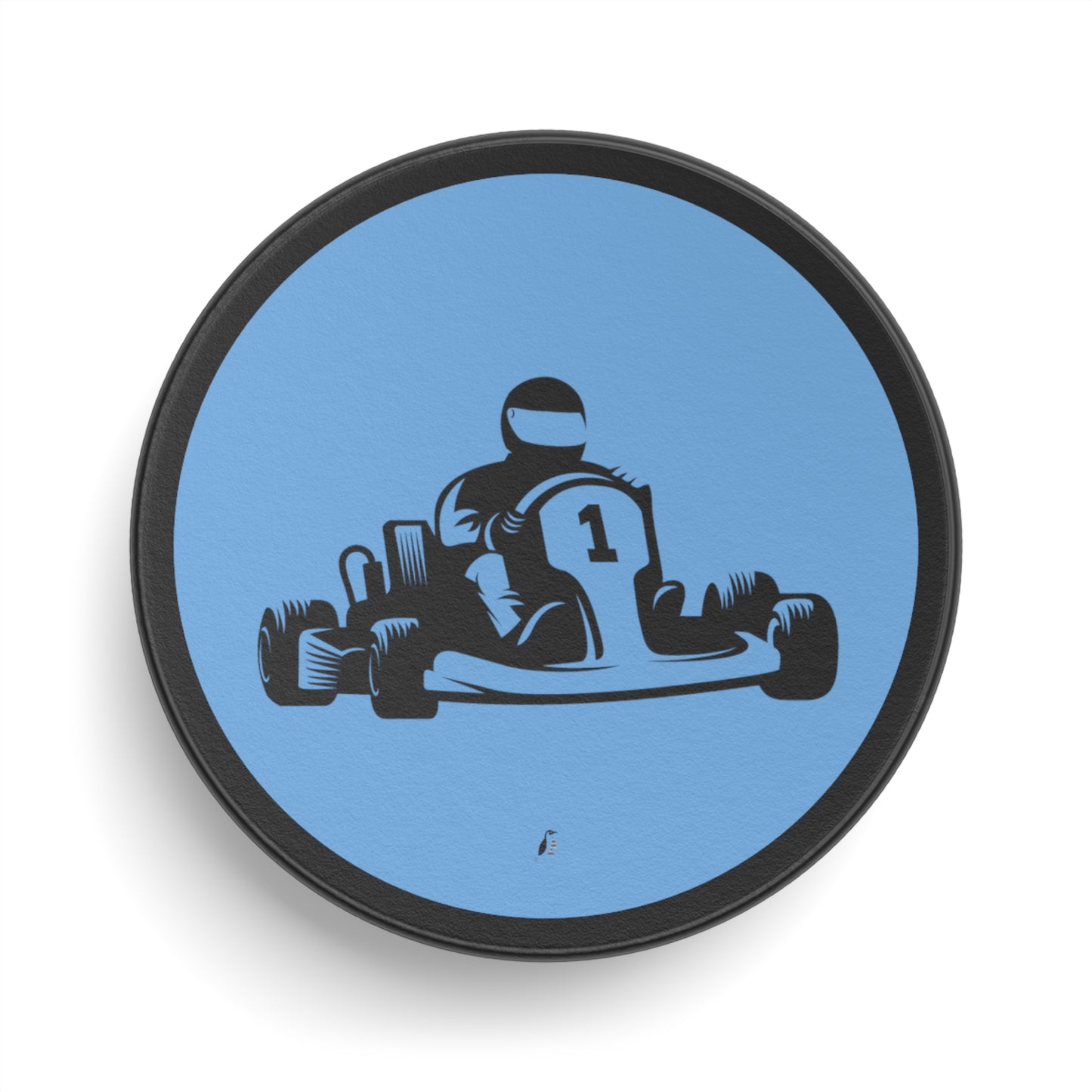 Hockey Puck: Racing Lite Blue