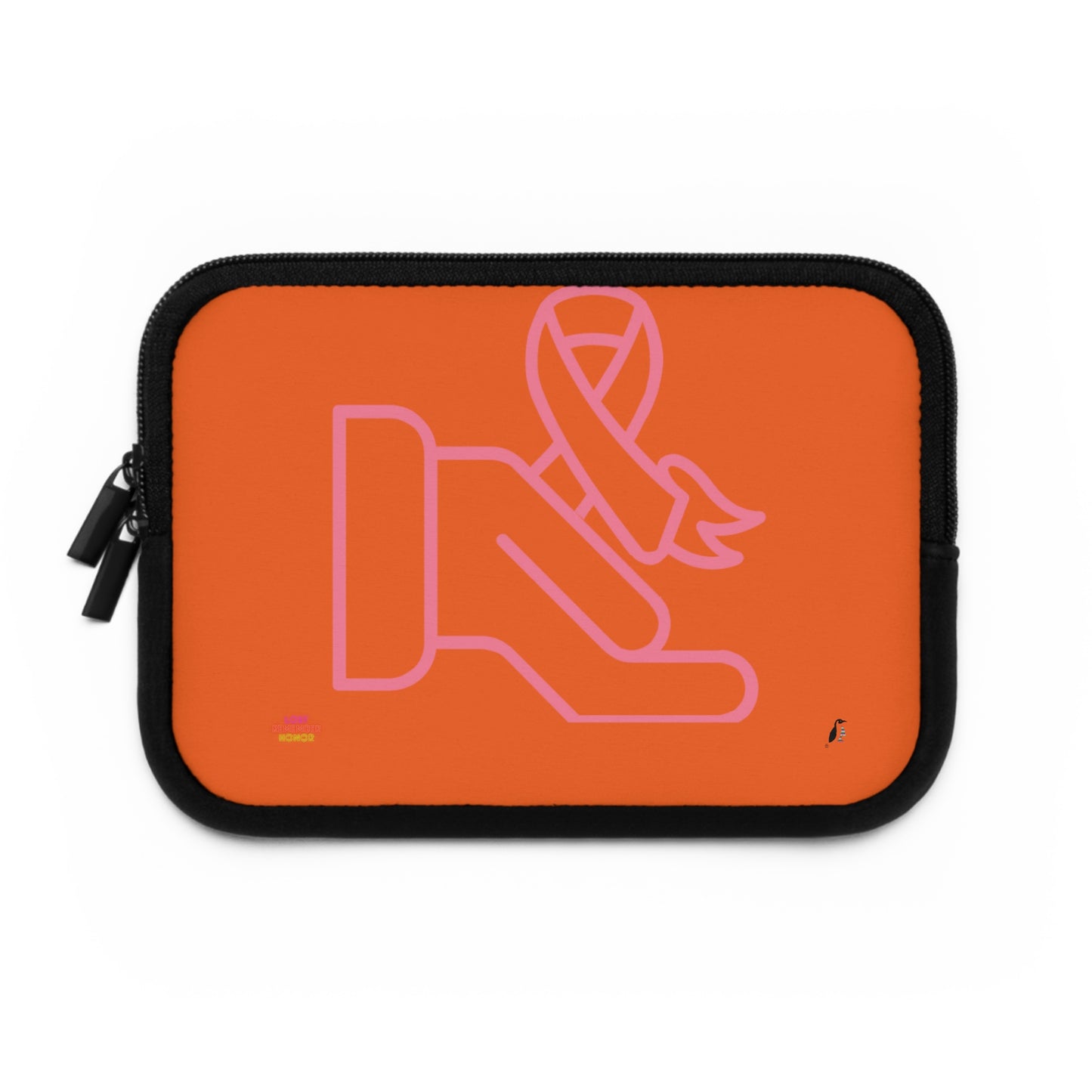 Laptop Sleeve: Fight Cancer Orange