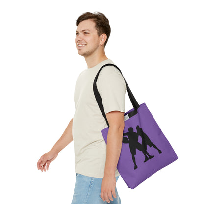 Tote Bag: Basketball Lite Purple