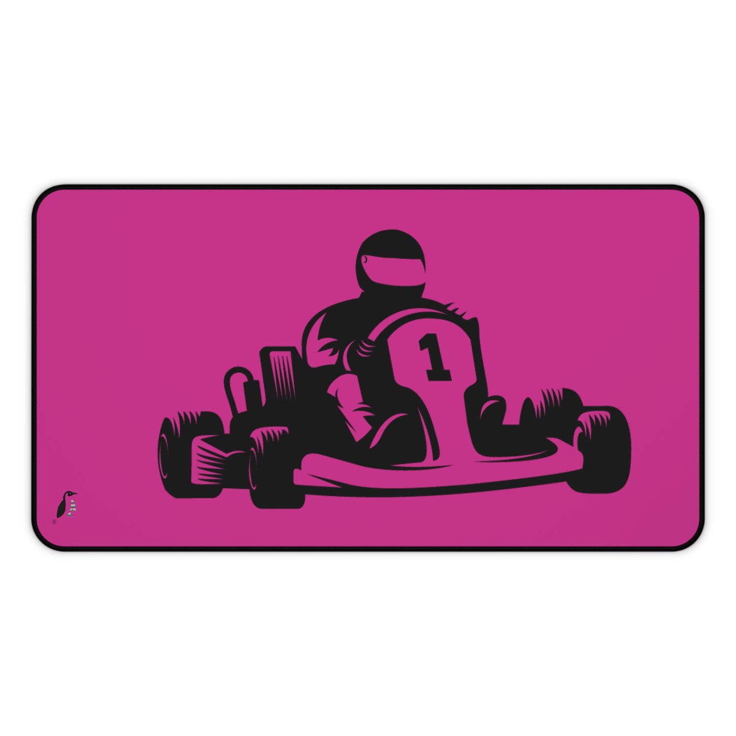 Desk Mat: Racing Pink