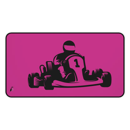 Desk Mat: Racing Pink