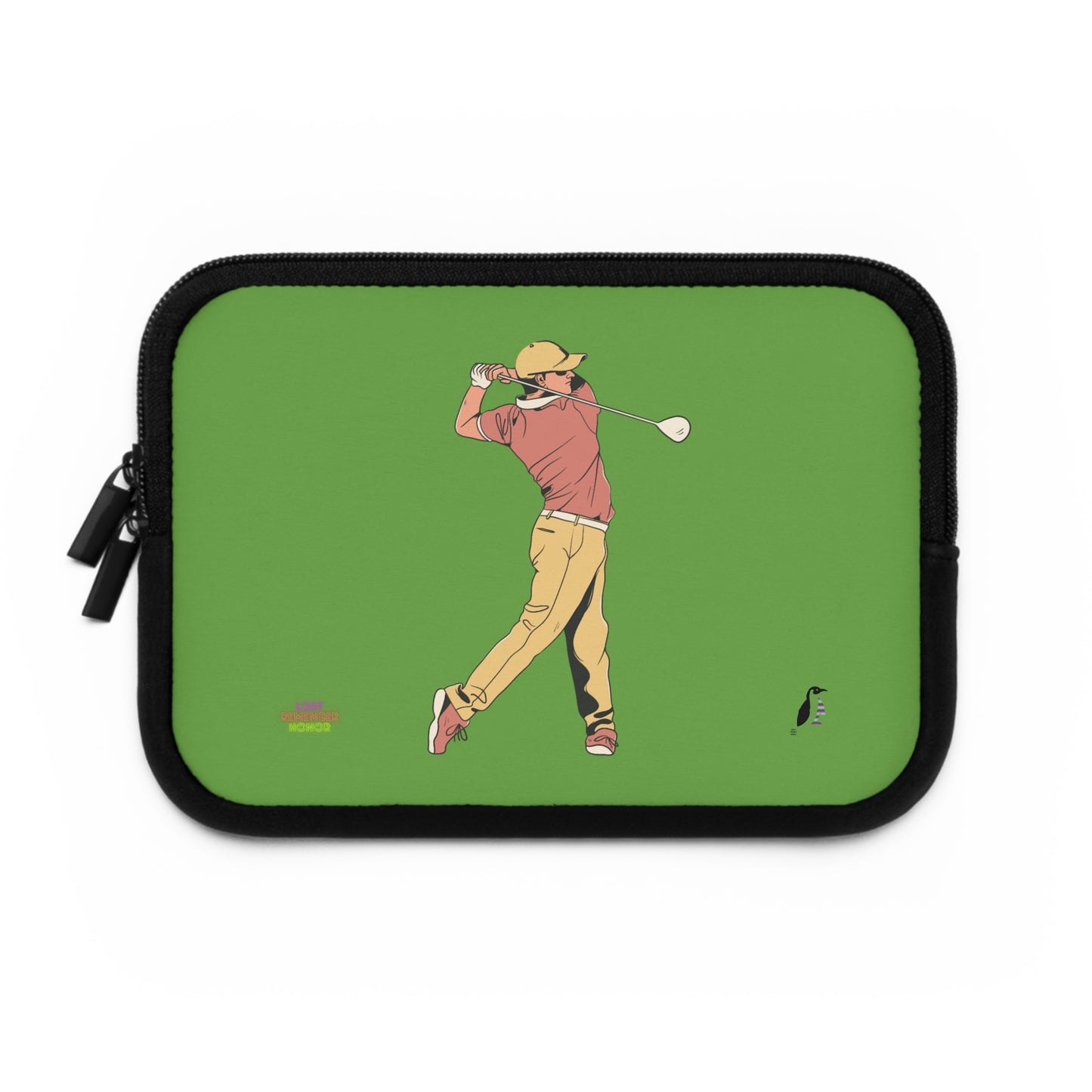 Laptop Sleeve: Golf Green