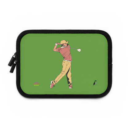 Laptop Sleeve: Golf Green