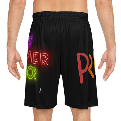 Basketball Shorts: LGBTQ Pride Black