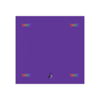 Post-it® Note Pads: LGBTQ Pride Purple