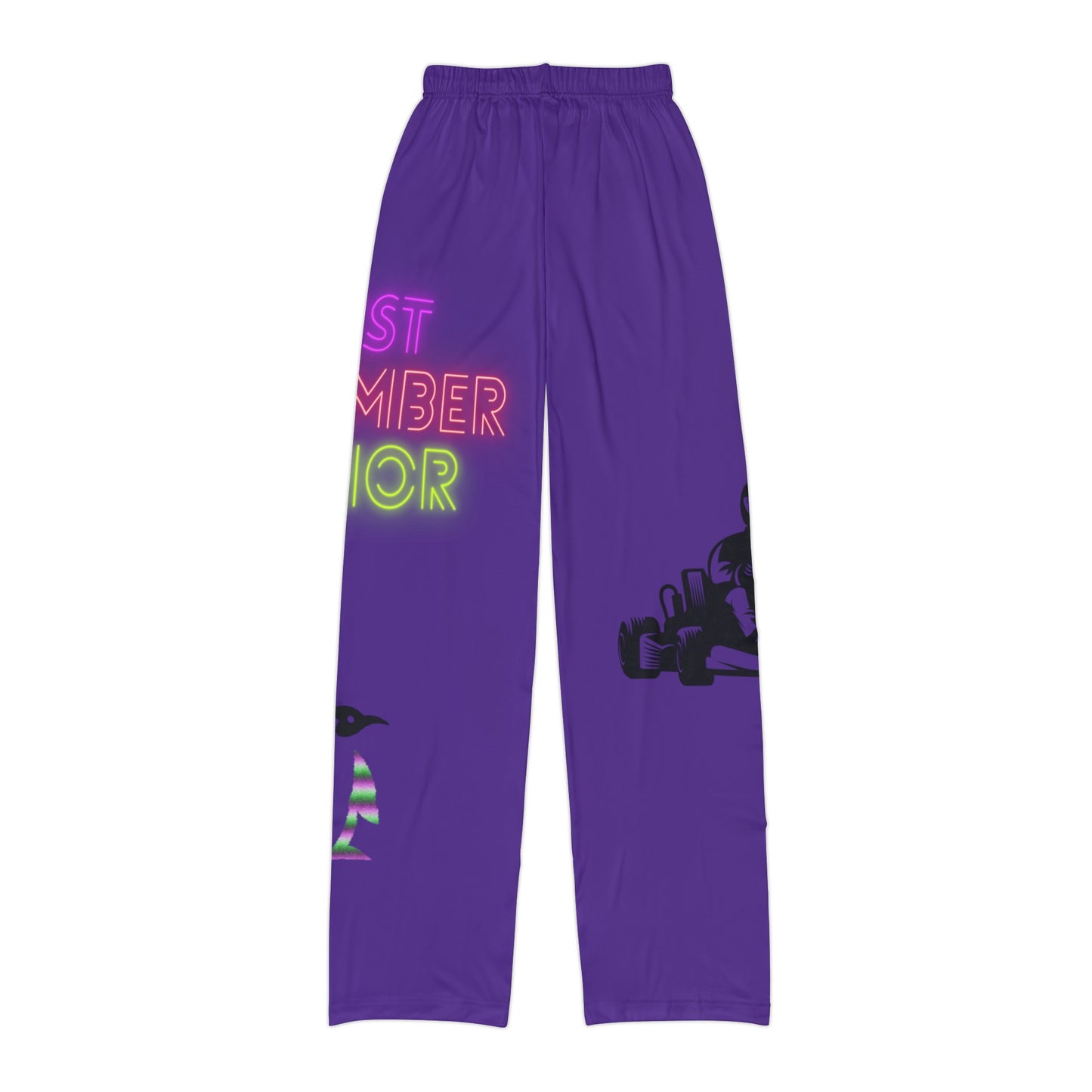 Kids Pajama Pants: Racing Purple