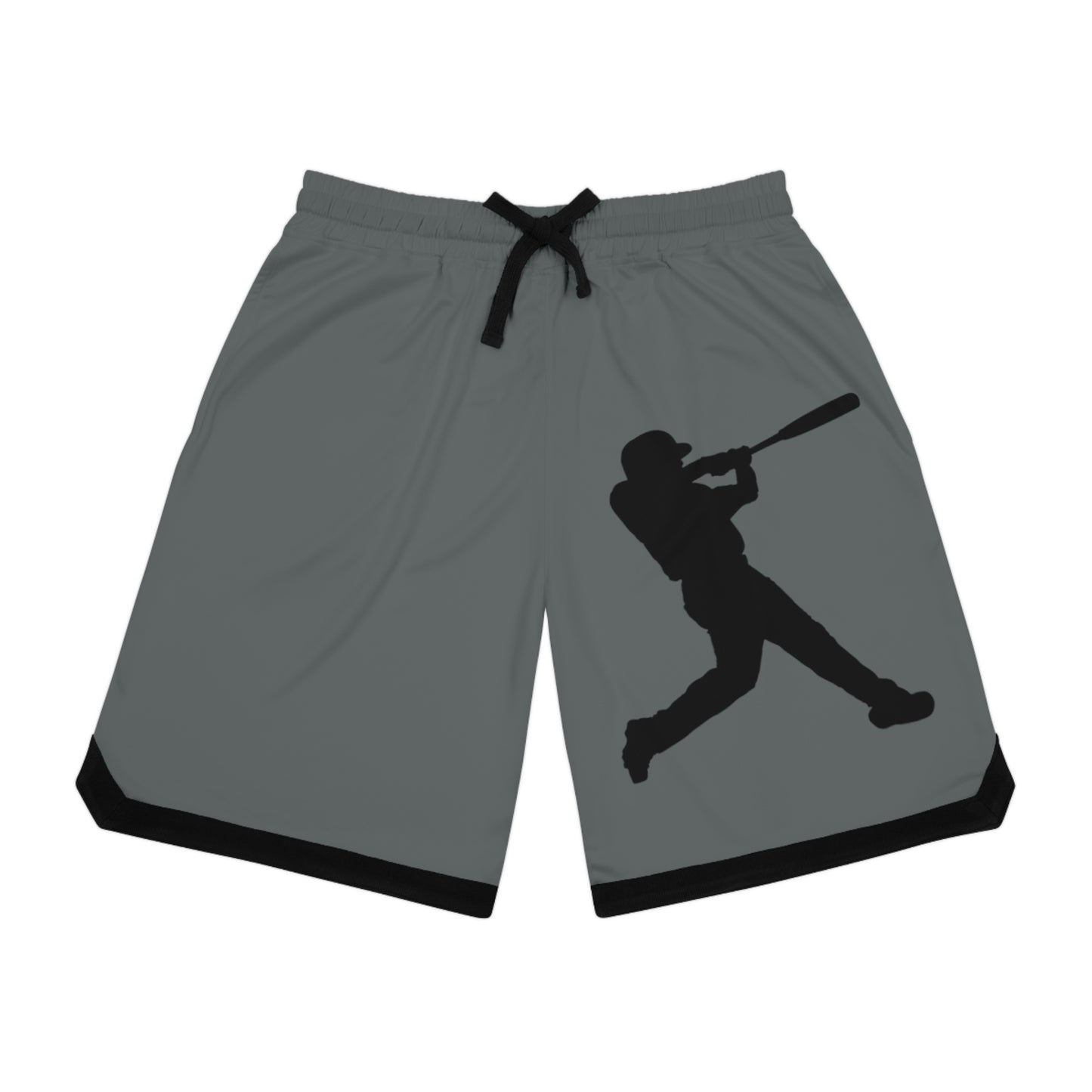 Basketball Rib Shorts: Baseball Dark Grey