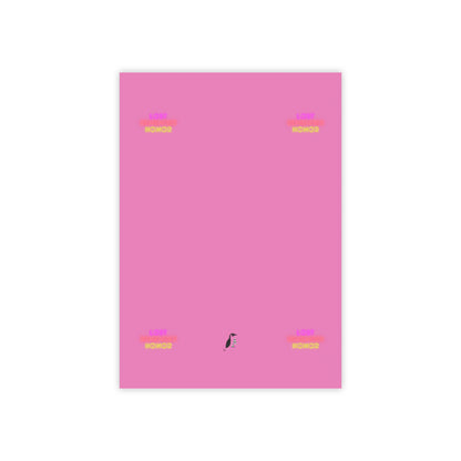 Post-it® Note Pads: Lost Remember Honor Lite Pink