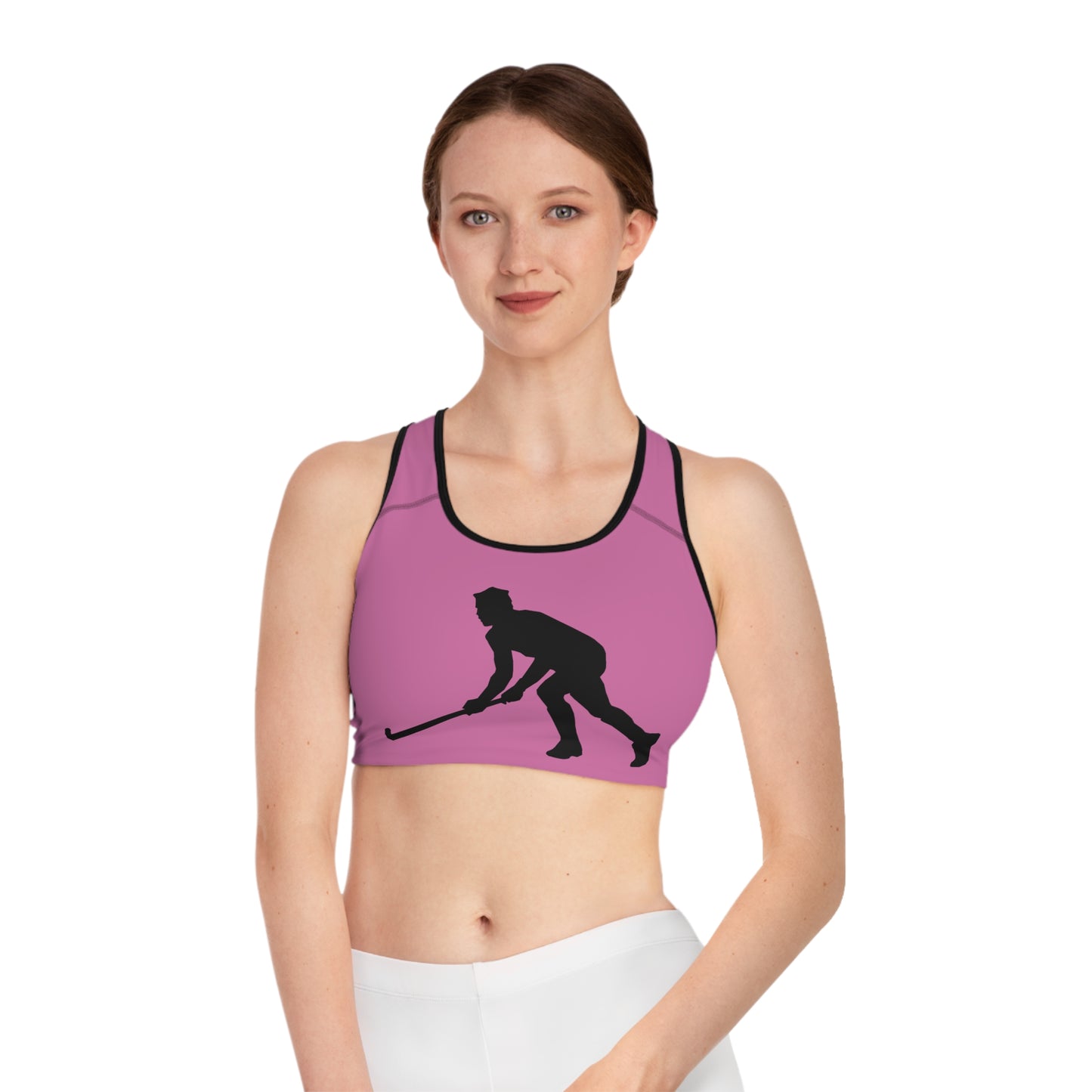 Sports Bra: Hockey Lite Pink