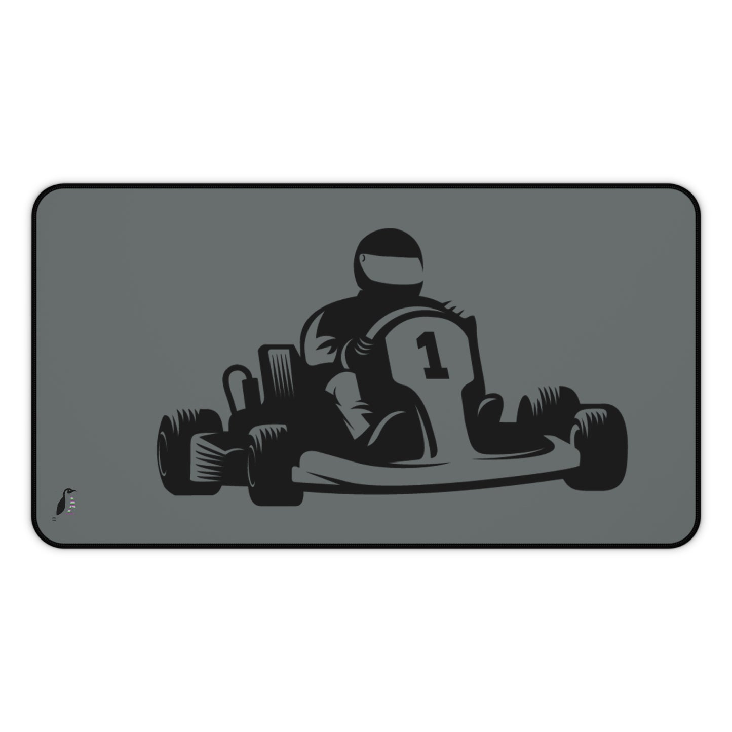 Desk Mat: Racing Dark Grey