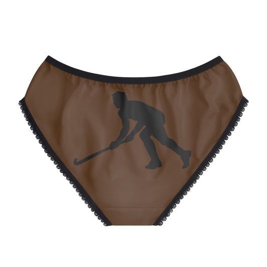 Women's Briefs: Hockey Brown