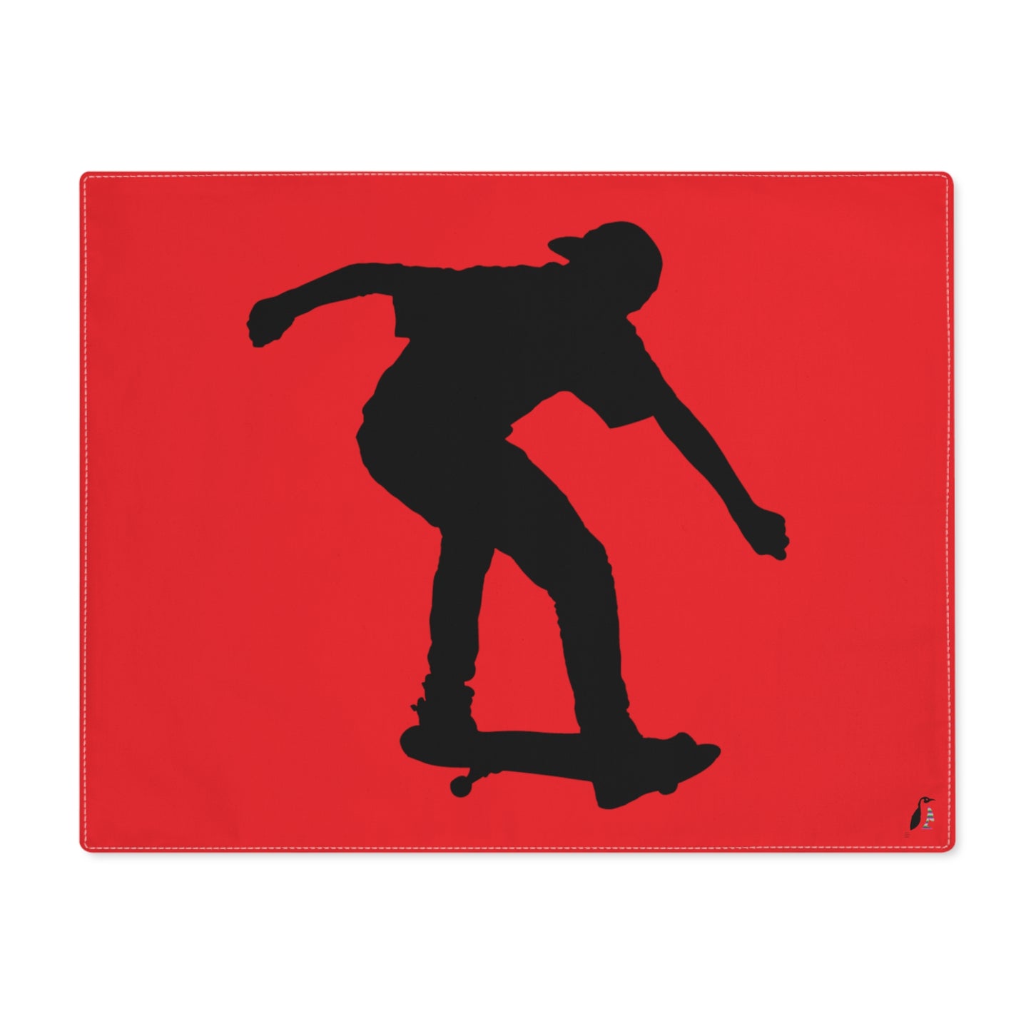 Placemat, 1pc: Skateboarding Red