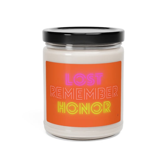 Scented Soy Candle, 9oz: Lost Remember Honor Orange