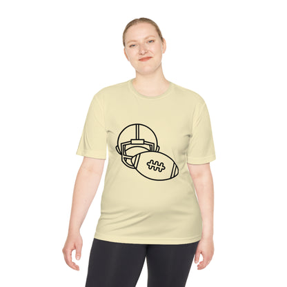 Moisture Wicking Tee: Football #2