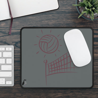 Gaming Mouse Pad: Volleyball Dark Grey