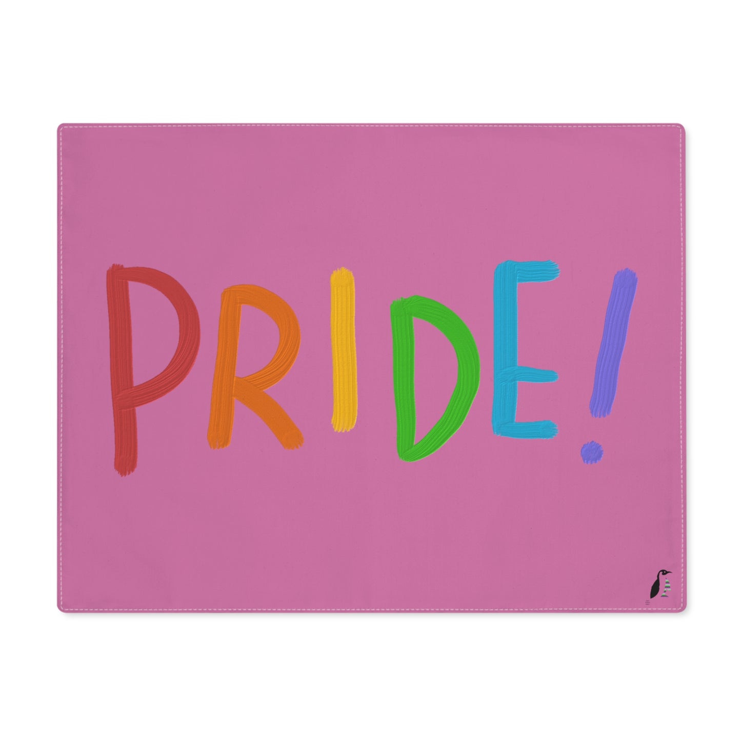 Placemat, 1pc: LGBTQ Pride Lite Pink