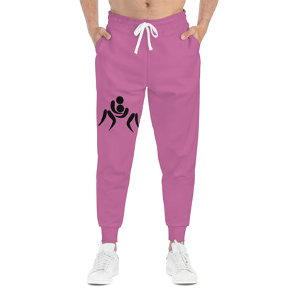 Athletic Joggers: Wrestling Lite Pink