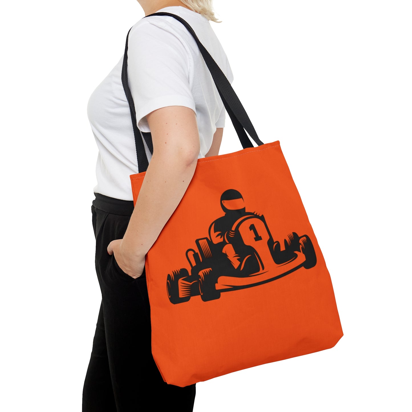 Tote Bag: Racing Orange