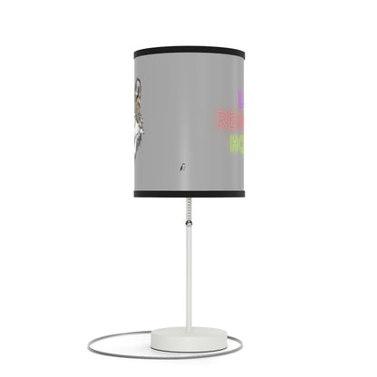 Lamp on a Stand, US|CA plug: Wolves Lite Grey 