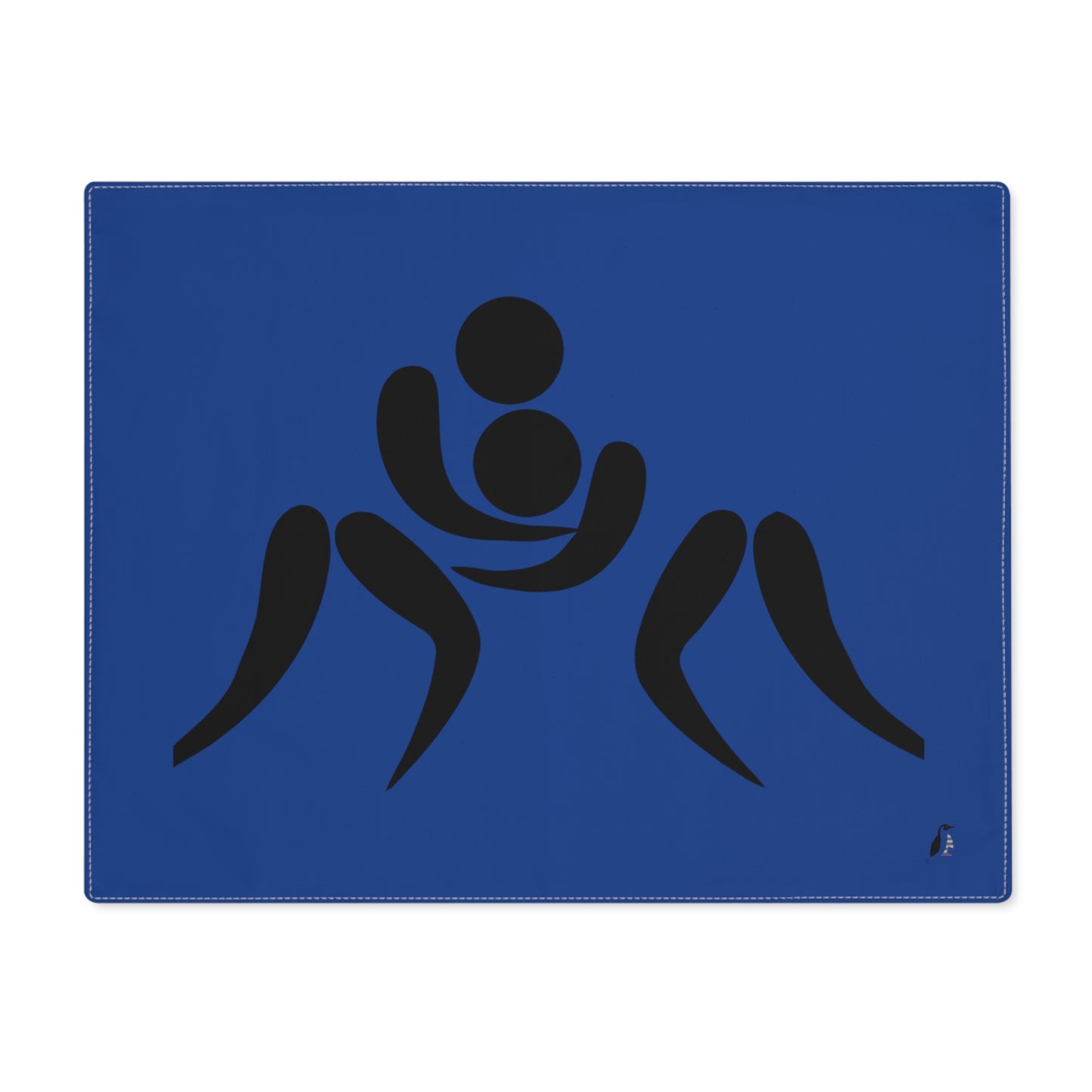 Placemat, 1pc: Wrestling Dark Blue