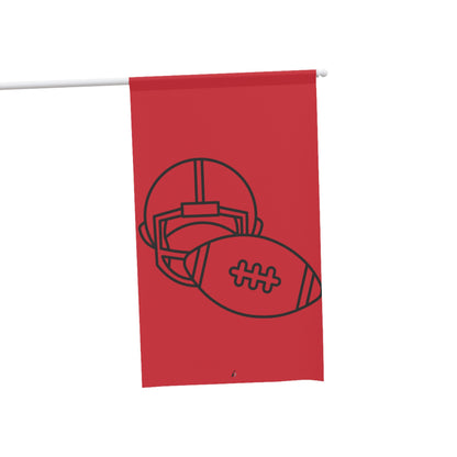 House Banner: Football Dark Red