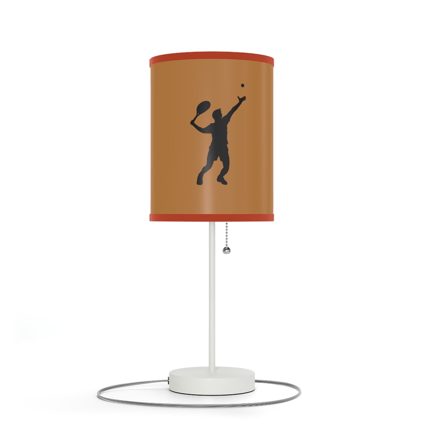 Lamp on a Stand, US|CA plug: Tennis Lite Brown