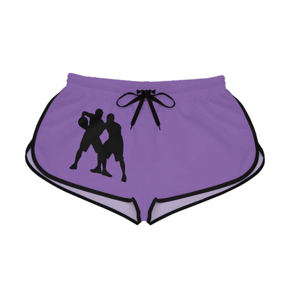 Women's Relaxed Shorts: Basketball Lite Purple