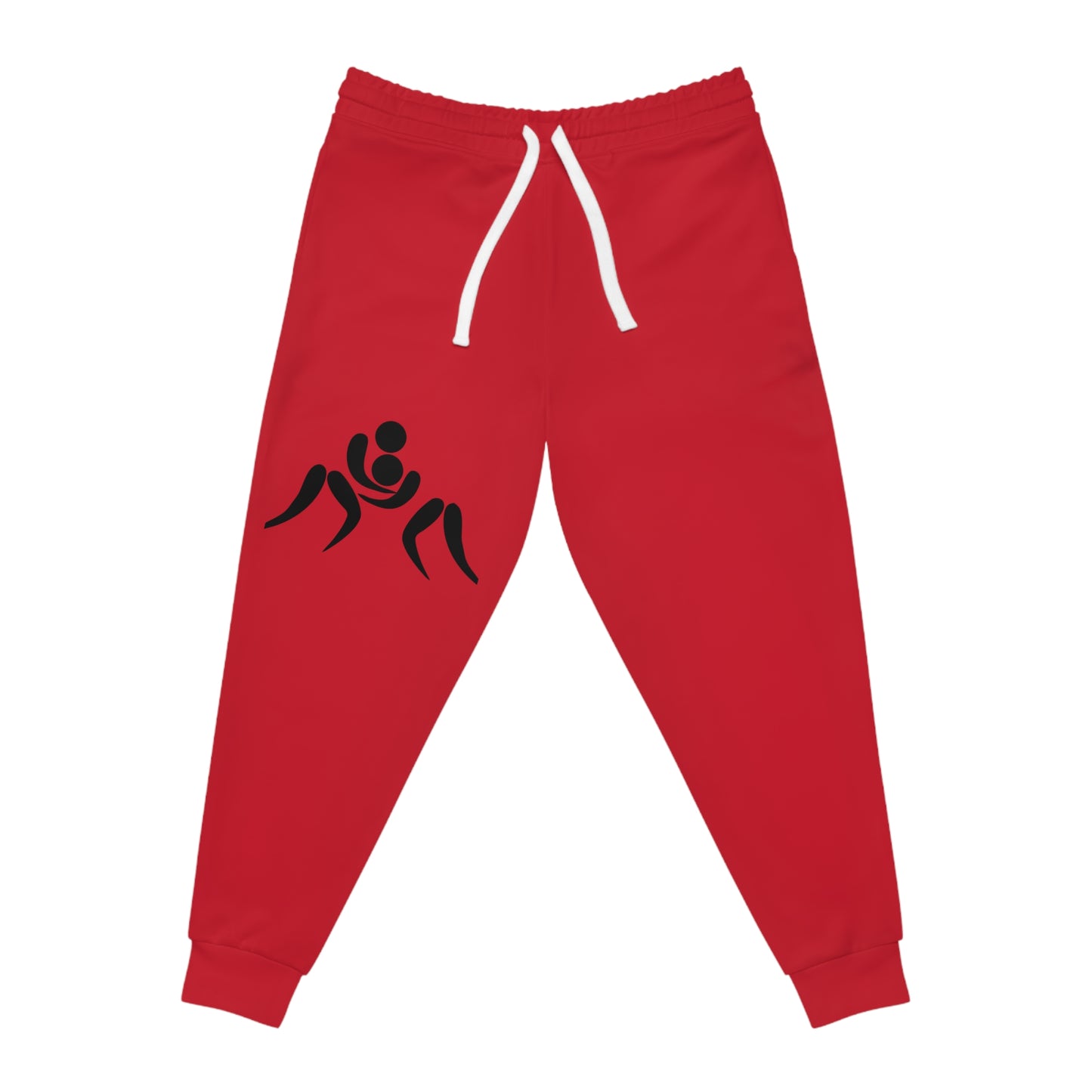 Athletic Joggers: Wrestling Dark Red