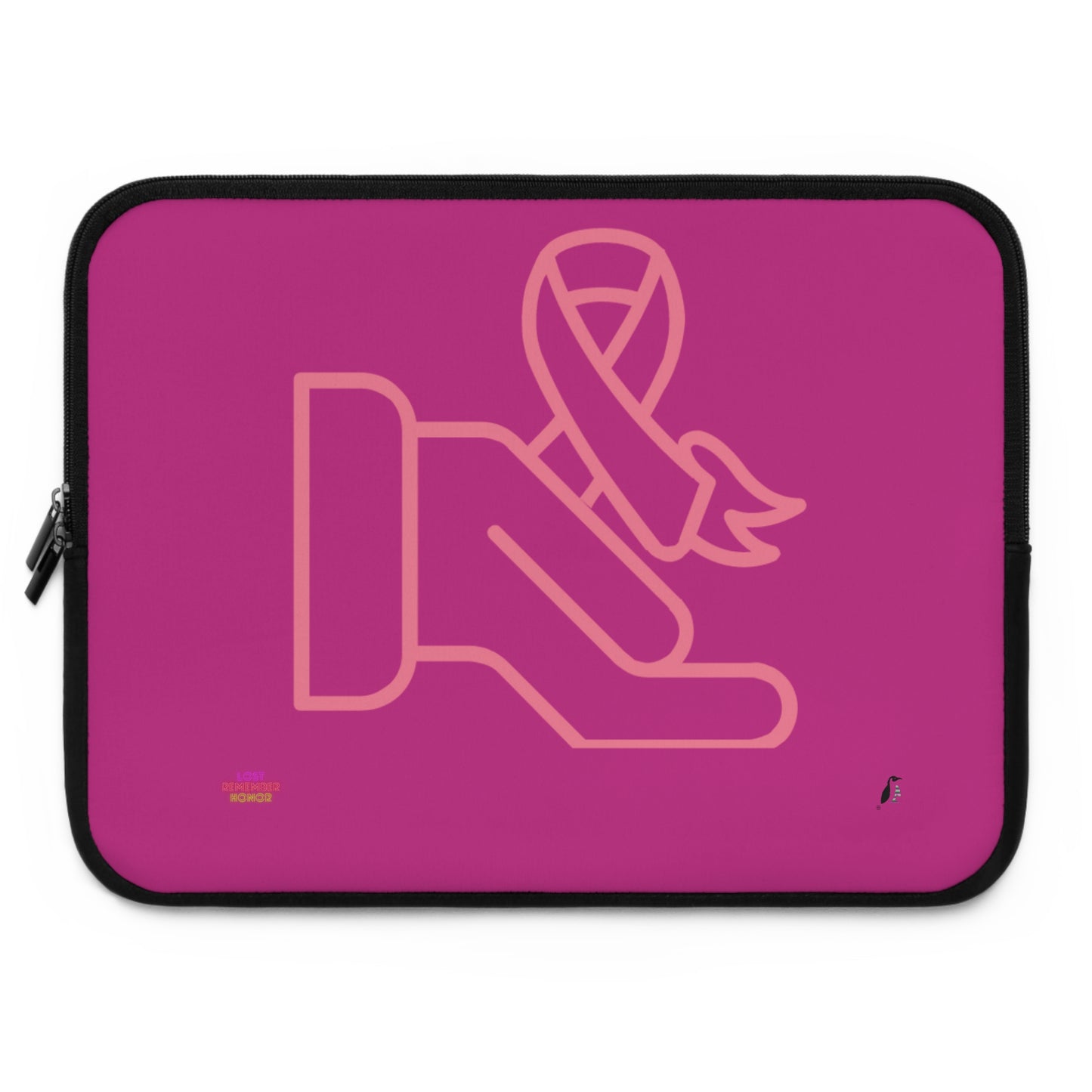 Laptop Sleeve: Fight Cancer Pink