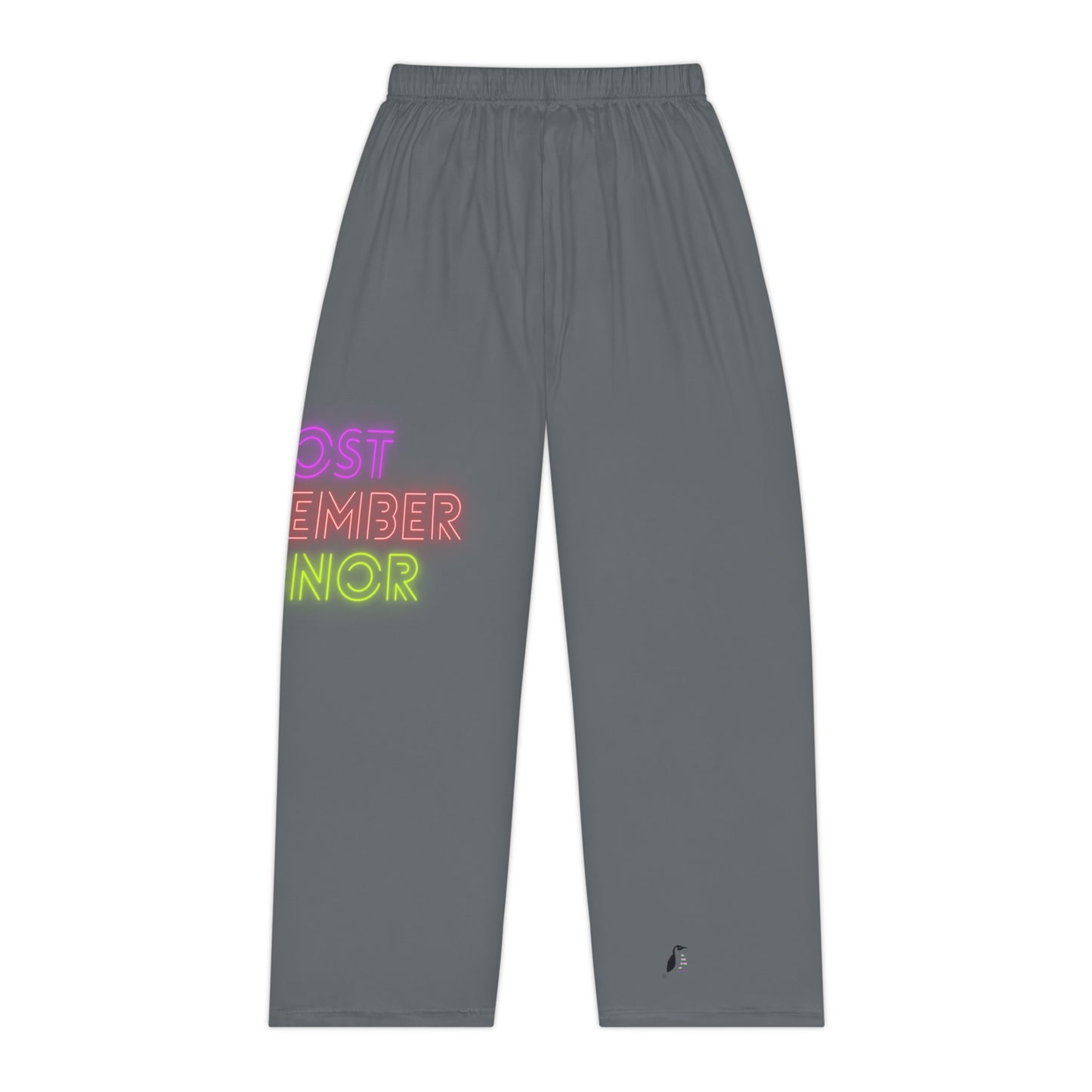 Women's Pajama Pants: Lost Remember Honor Dark Grey