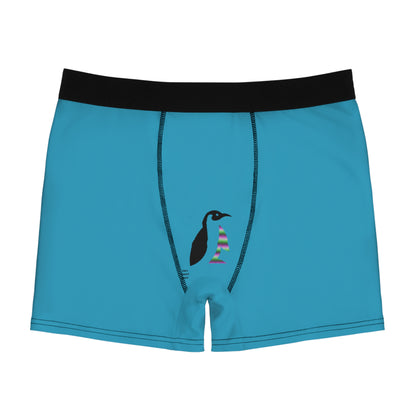 Men's Boxer Briefs: Wrestling Turquoise