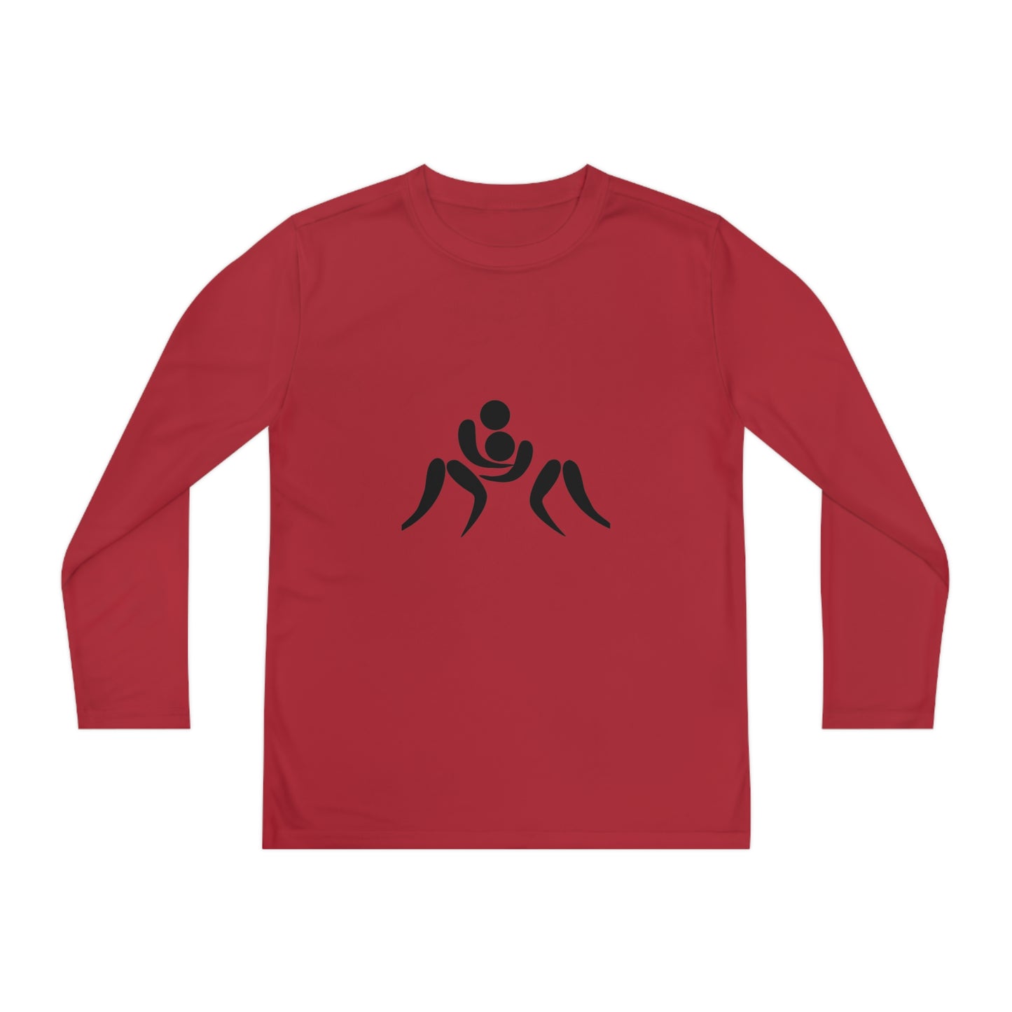 Youth Long Sleeve Competitor Tee: Wrestling