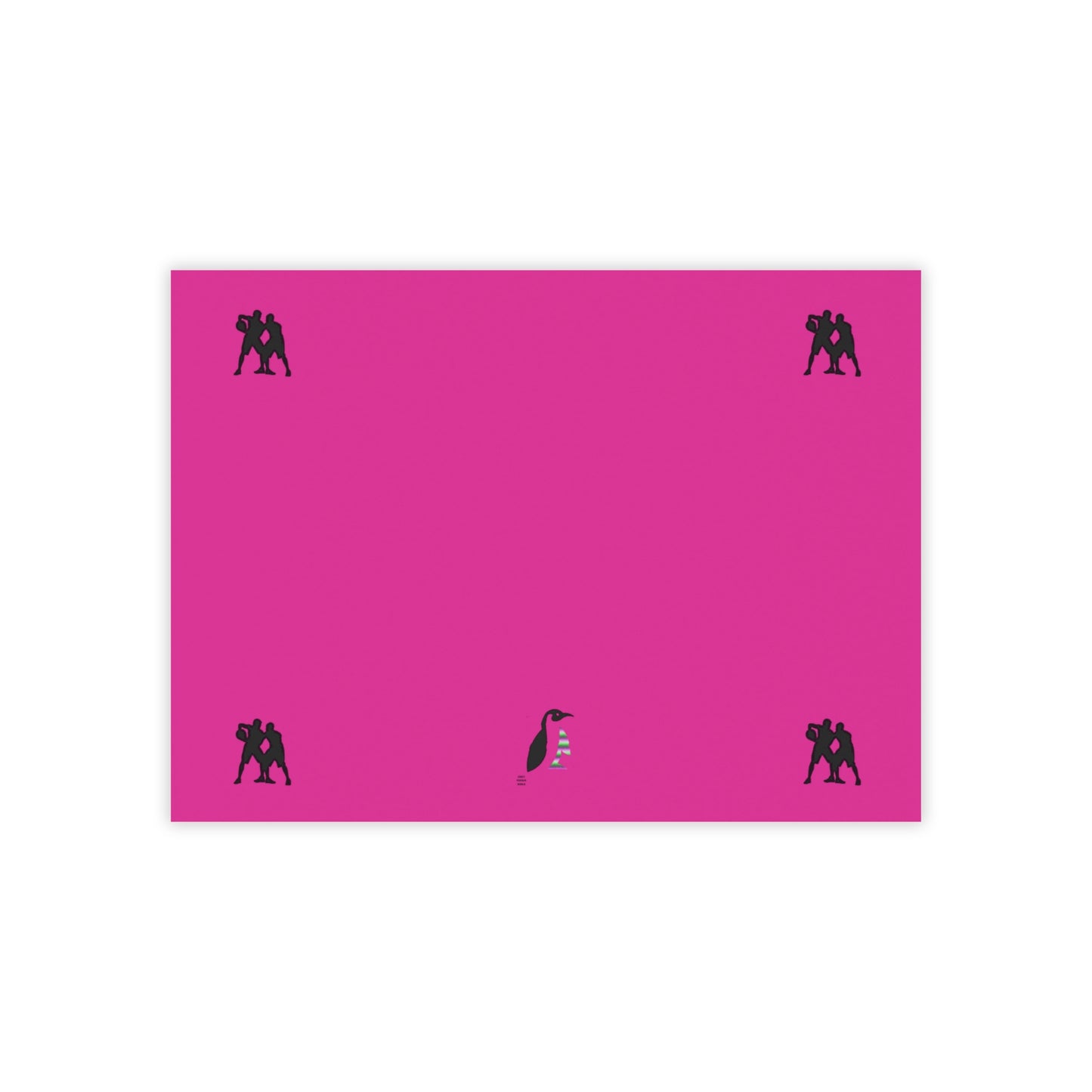 Post-it® Note Pads: Basketball Pink