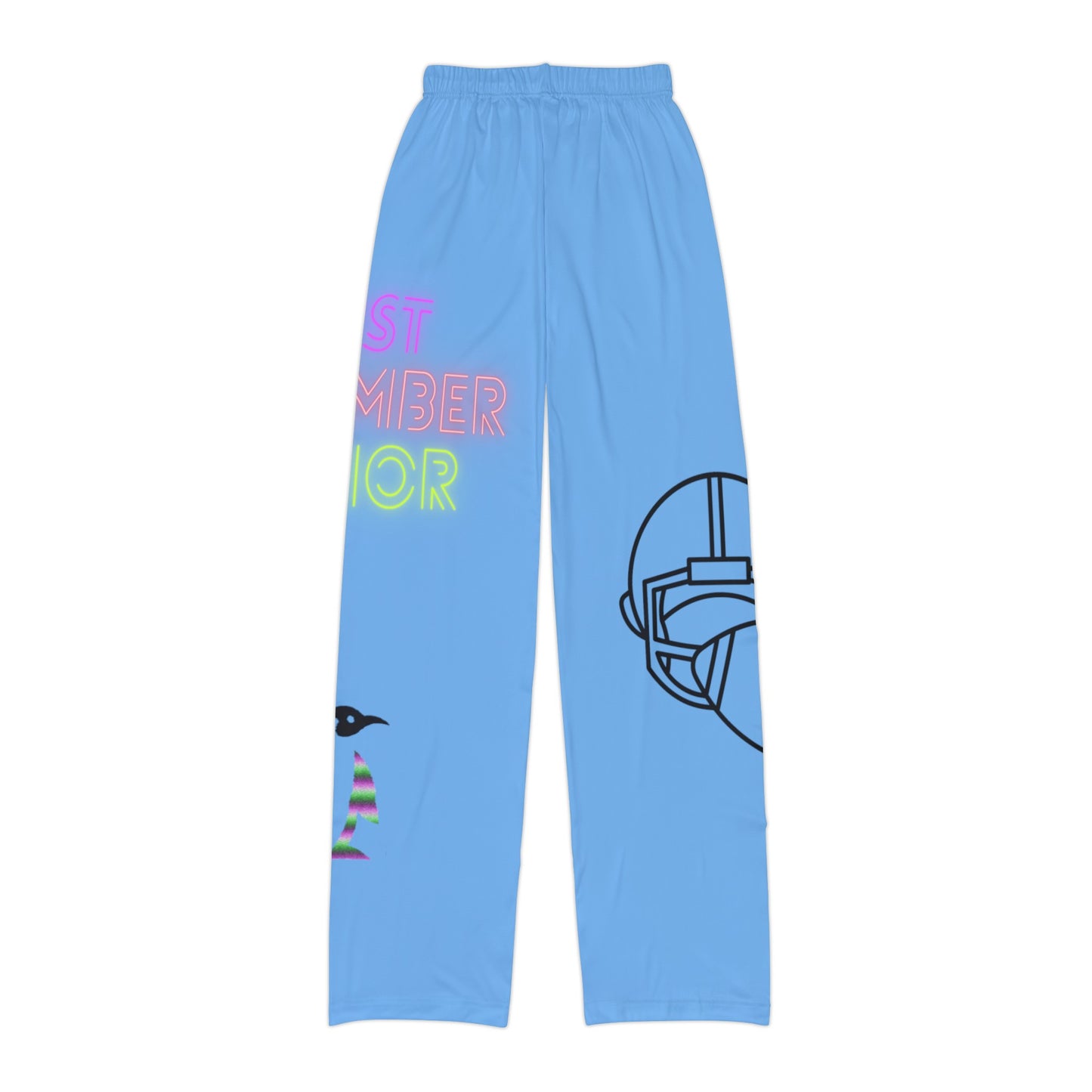 Pajama na pantalon ng mga bata: Football Lite Blue 