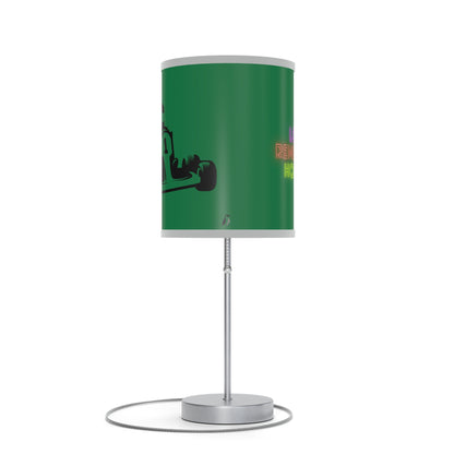 Lamp on a Stand, US|CA plug: Racing Dark Green