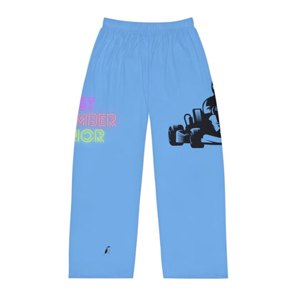 Men's Pajama Pants: Racing Lite Blue