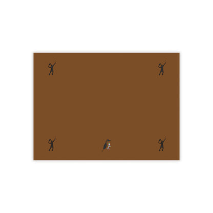 Post-it® Note Pads: Tennis Brown